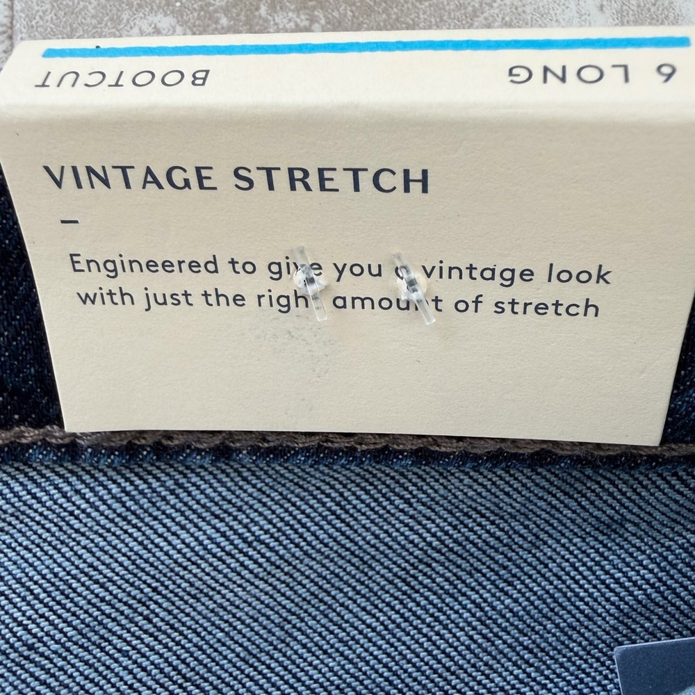 UNIVERSAL THREAD ANKLE BOOTCUT VINTAGE STRETCH JEANS Blue Size 6 / 28 LONG - Picture 7 of 12